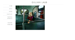 Desktop Screenshot of gillianlaub.com